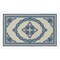 Deerlux Transitional Living Room Area Rug with Nonslip Backing, Blue Medallion Pattern, 8 x 10 ft QI003642.L - alternate 2